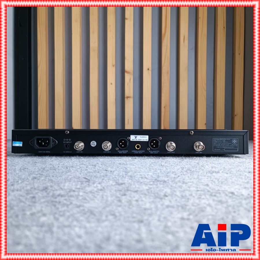 DE ACOUSTIC KV6000 NEW ไมค์ลอยมือถือคู่ UHF ปรับความถี่ได้ ไมค์ลอยคู่ KV 6000 แถมอุปกรณ์ย้ายเสา กระเป๋าเก็บไมค์ kv-6000