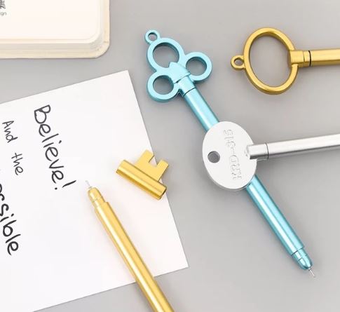 ของขวัญ ของชำร่วย งานแต่งงาน ปากกา ดีไซน์เก๋ ออกแบบเป็นรูป ดอกกุญแจ ของชำร่วยแบบประหยัด 541373