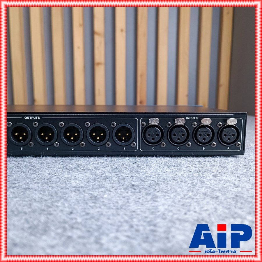 MARANI MIR480A 4IN 8OUT loudspeaker processor ดิจิตอลครอสโอเวอร์ อินพุตและเอาต์พุต โดยมีการประมวลผล Sampling Rate 96kHz MIR 480 A MIR480A เอไอ-ไพศาล +++