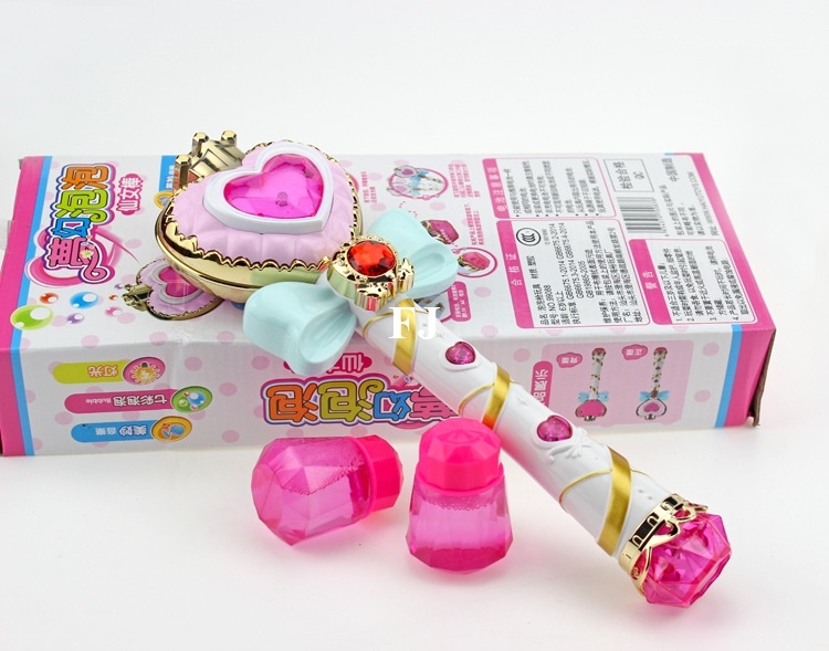 99088 ของเล่นคฑาเป่าฟองใส่ถ่านมีเสียงไฟ เป่าฟองใส่ถ่าน ของเล่นเป่าฟอง ปลีกชิ้นละ