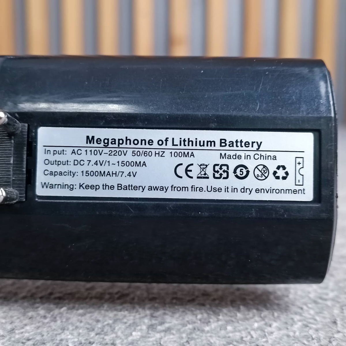 แบตโทรโข่ง MITSUMI MP-19W /MP-29 แบตเตอรี่โทรโข่ง MP19W MP19 MP 19 29 แบตสำรอง เอไอ-ไพศาล