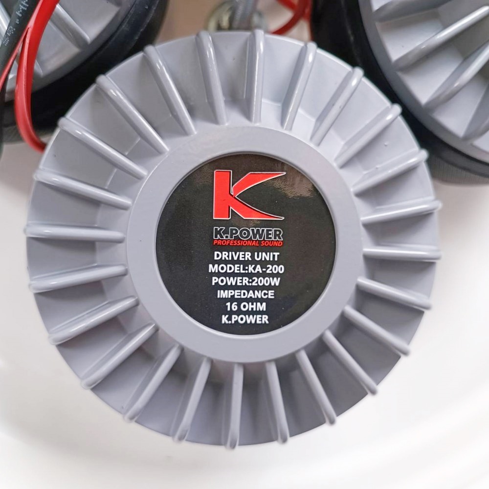 K.POWER HK-214 ปากฮอร์นอลู 4ยูนิต 4แกน 21นิ้ว อลู พร้อมยูนิต มีโครงเหล็กล้อมรอบ พร้อมใช้งาน KA-200 K POWER HK 214 มียูนิตฮอร์น พร้อมใช้ เสียงตามสาย หอกระจายข่าว KPOWER HK214 เอไอ-ไพศาล