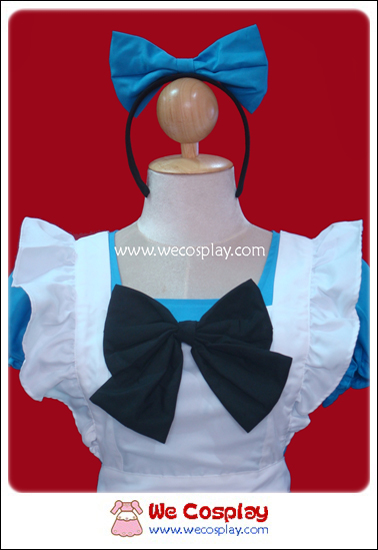 ชุดคลาสสิคอลิสเมดสีขาวฟ้า (Classic Alice Maid Costume)