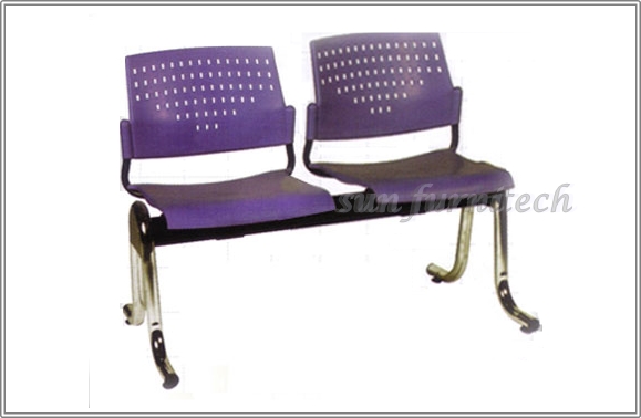 เก้าอี้แถว, เก้าอี้พักคอย, เก้าอี้นั่งคอย 2 ที่นั่ง, 3 ที่นั่ง, 4 ที่นั่ง ไม่มีท้าวแขน เบาะนั่งและพนักพิงพลาสติก รุ่น VC-620