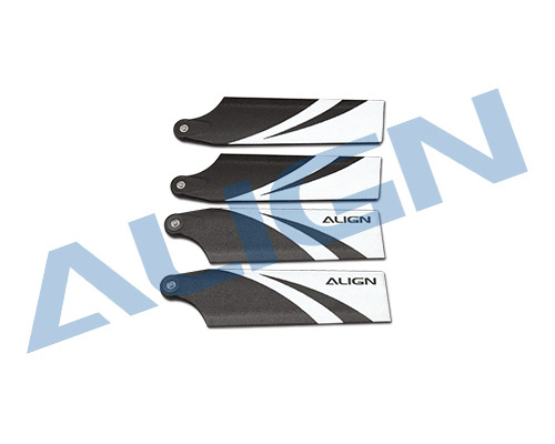 470L ใบหาง 74mm. Tail Blade - สีดำ
