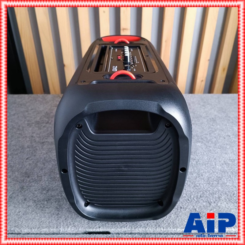 GXL GL-9696MB ลำโพง พร้อมไมค์ลอย2ตัว ON THE GO มีไฟ LED มีแบตเตอรี่ภายในตัว GXL ลำโพงบลูทูธ ลำโพงเคลื่อนที่ ตู้ลำโพงเอนกประสงค์ GL 9696MB GL9696MB เอไอ-ไพศาล