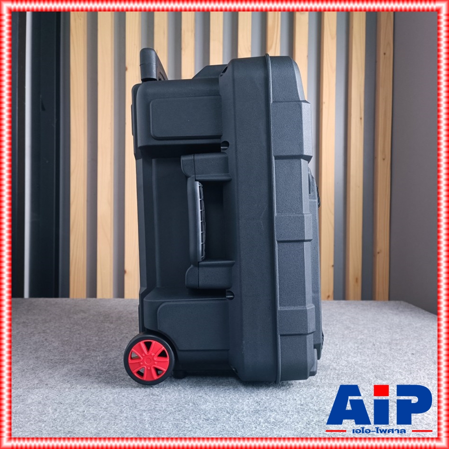 GXL GLP-A1000 ลำโพงล้อลาก10นิ้ว ไมค์ลอย(ถือ2+หนีบ1) ตู้ช่วยสอน ลำโพงกลางแจ้ง มีล้อลาก บลูทูธ FM เสียบขาตั้งได้ GLPA1000 GLP A1000 เอไอ-ไพศาล