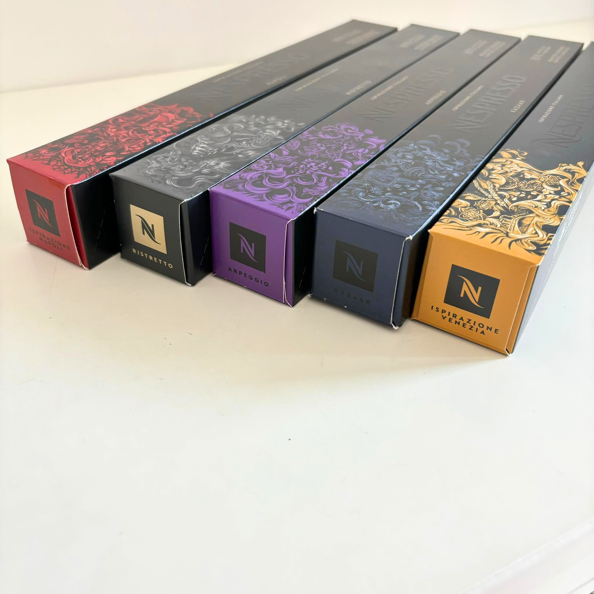 🍁แพ็ค 5 กล่อง🍁 แคปซูลกาแฟ เนสเพรสโซ่ Capsules Nespresso ของแท้ 💯10 แคปซูล / กล่อง