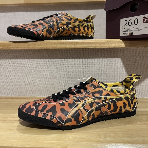 รองเท้าโอนิ Nippon Made ลายเสือ Limited Edition (งาน Hand Made)