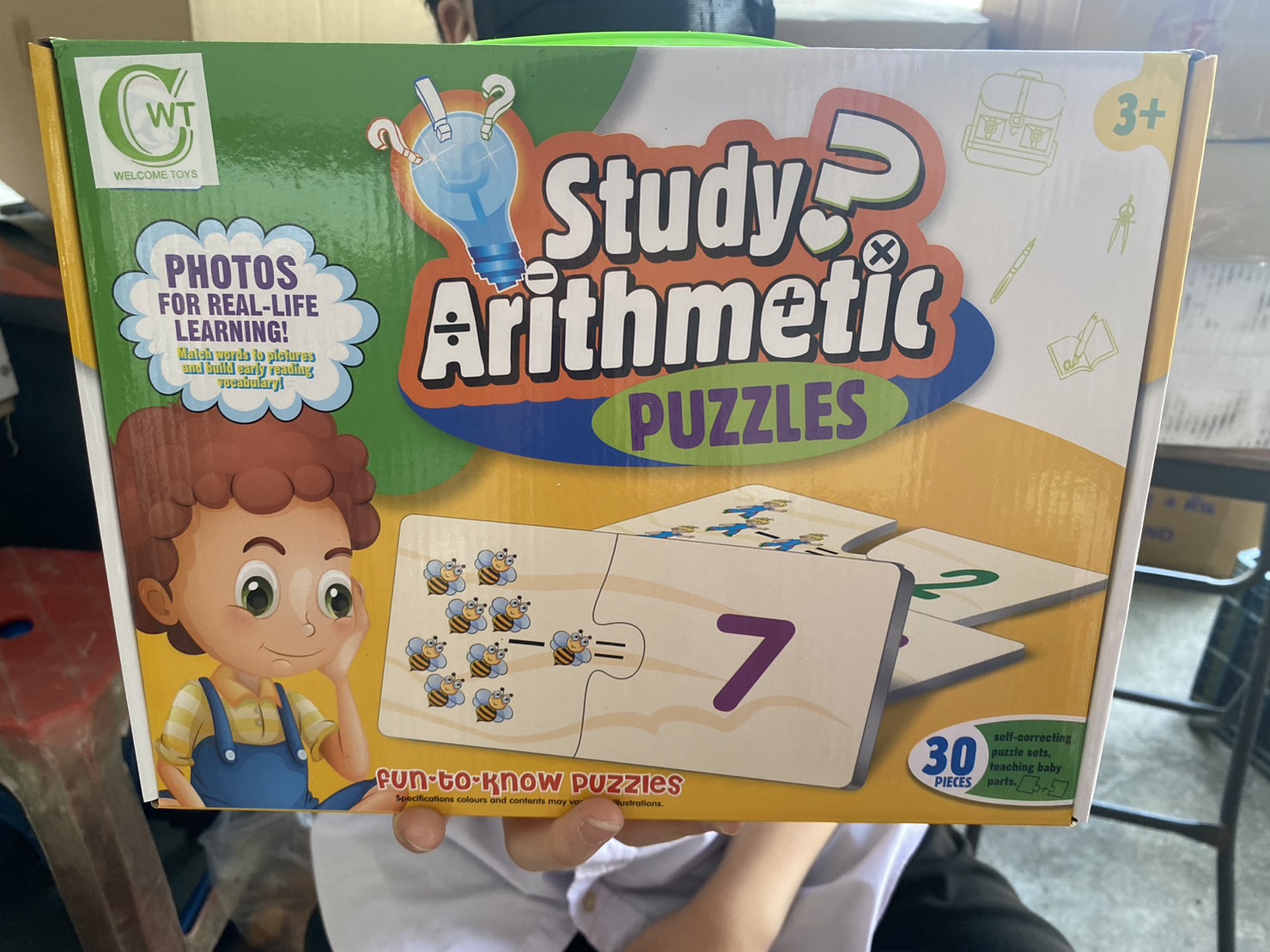 2061A แผ่นคำศัพท์จับคู่ เกมส์จับคู่ เกมส์ฝึกสมอง การ์ดจับคู่ตัวเลข ปลีกกล่องละ sale