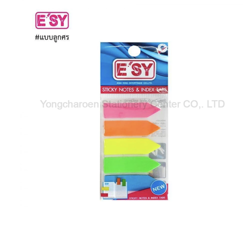 โพสต์อิทพลาสติก E-SY หัวลูกศร