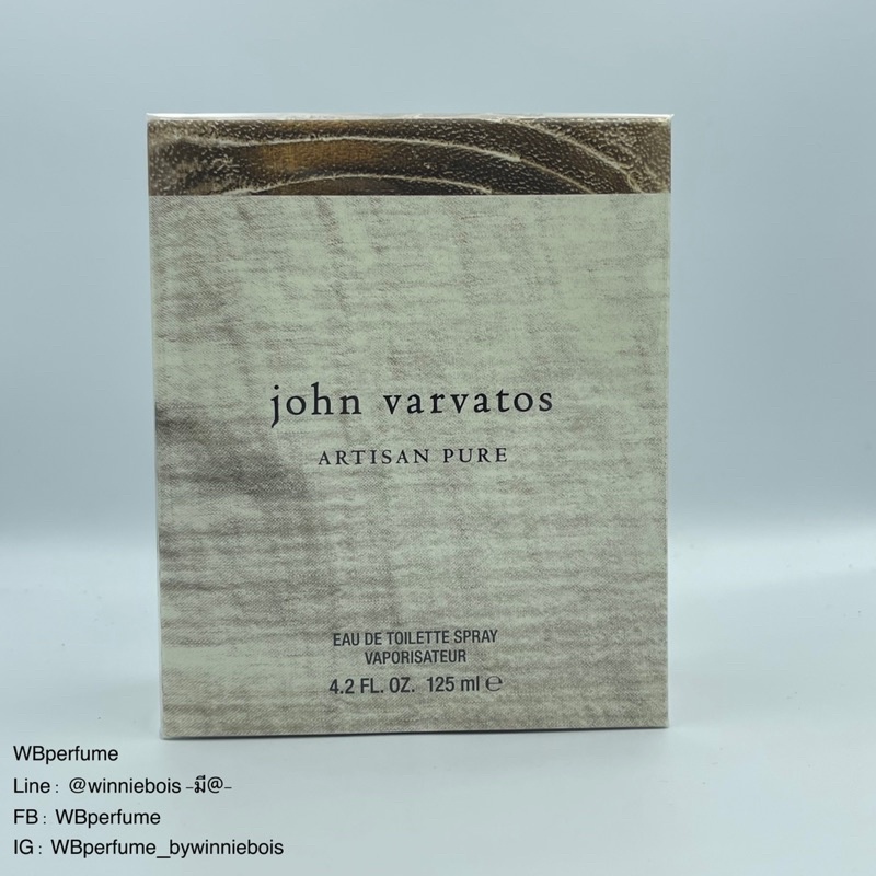 น้ำหอม ของแท้ 100% John Varvatos Artisan Pure Edt For Men 125 ml.