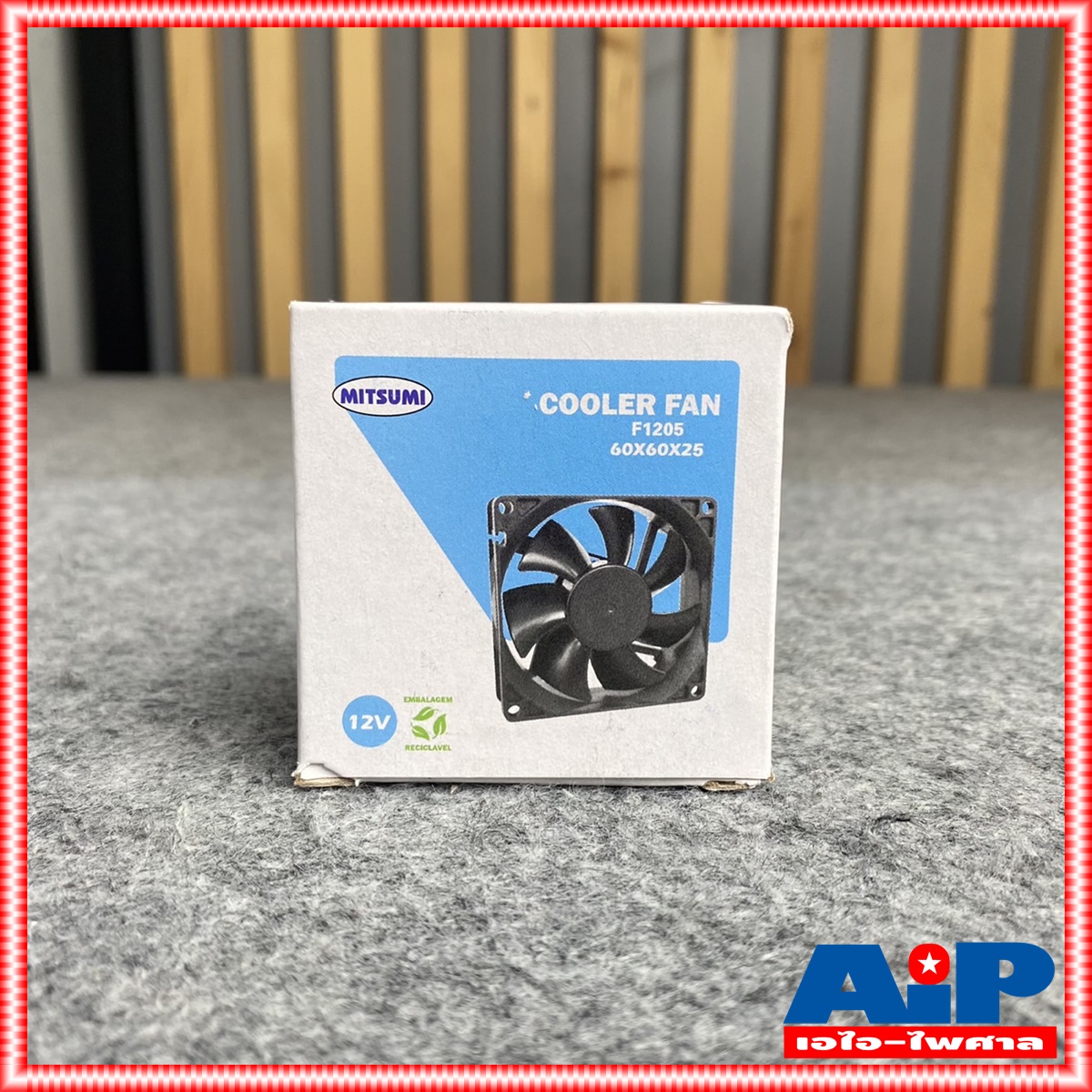 1อัน พัดลม12V 2.5นิ้ว ตัวหนา (60x60x25mm) MITSUMI 925f1205 พัดลมแบบหนา พัดลม12V พัดลม พัดลมระบายความร้อน พัดลมDC12V เอไอ-ไพศาล