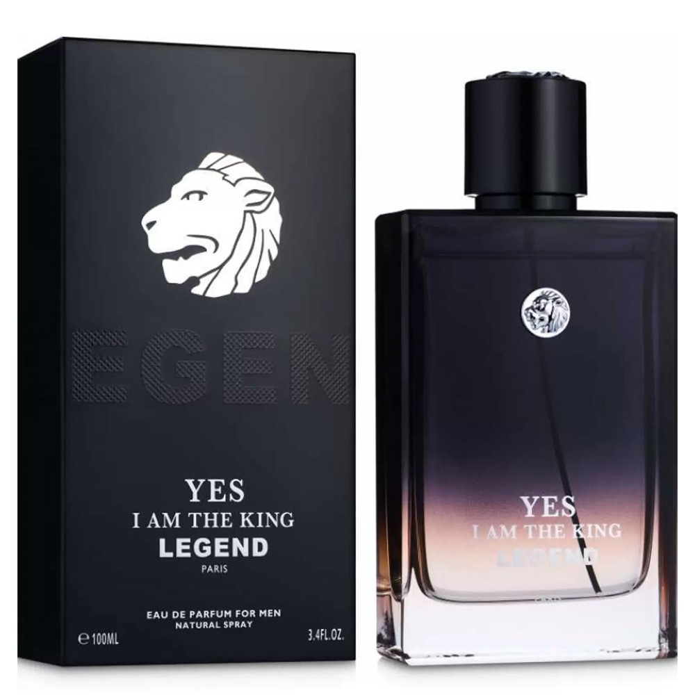 น้ำหอมแท้100% Geparlys Yes I am the king legend pour homme edp 100ml