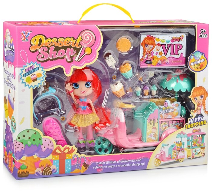 K3803B-A ของเล่นเด็กตุ๊กตาร้านค้า กล่องละ