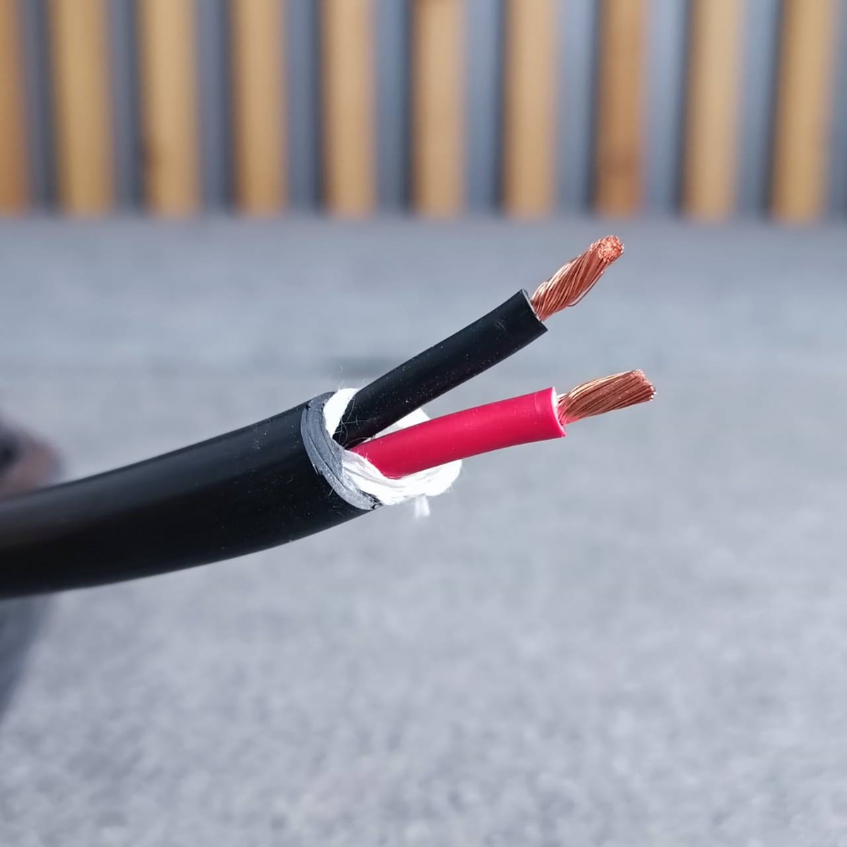 ขด5เมตร CONNEXสายลำโพง EVO-240 2x4 ทองแดงแท้ สายลำโพงกลางแจ้ง EVO240 EVO 240 สายลำโพงกลมดำ เอไอ-ไพศาล