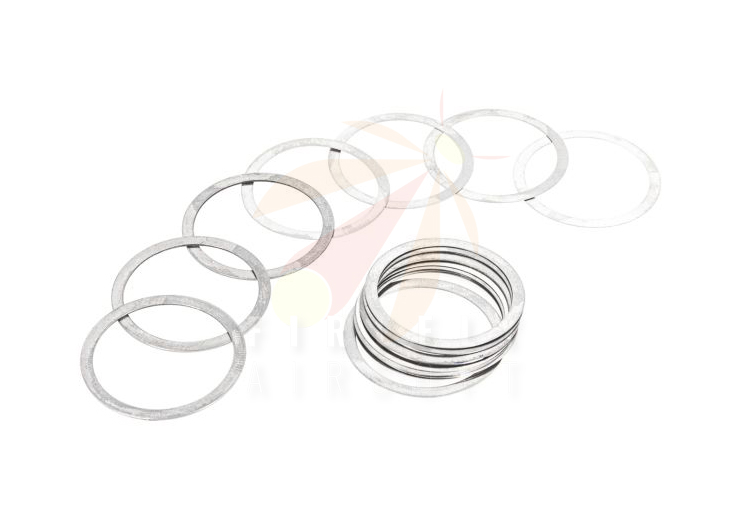 DYTAC Airsoft Outer Barrel Nut Washer / Shims Set 60pcs for Barrel Nut