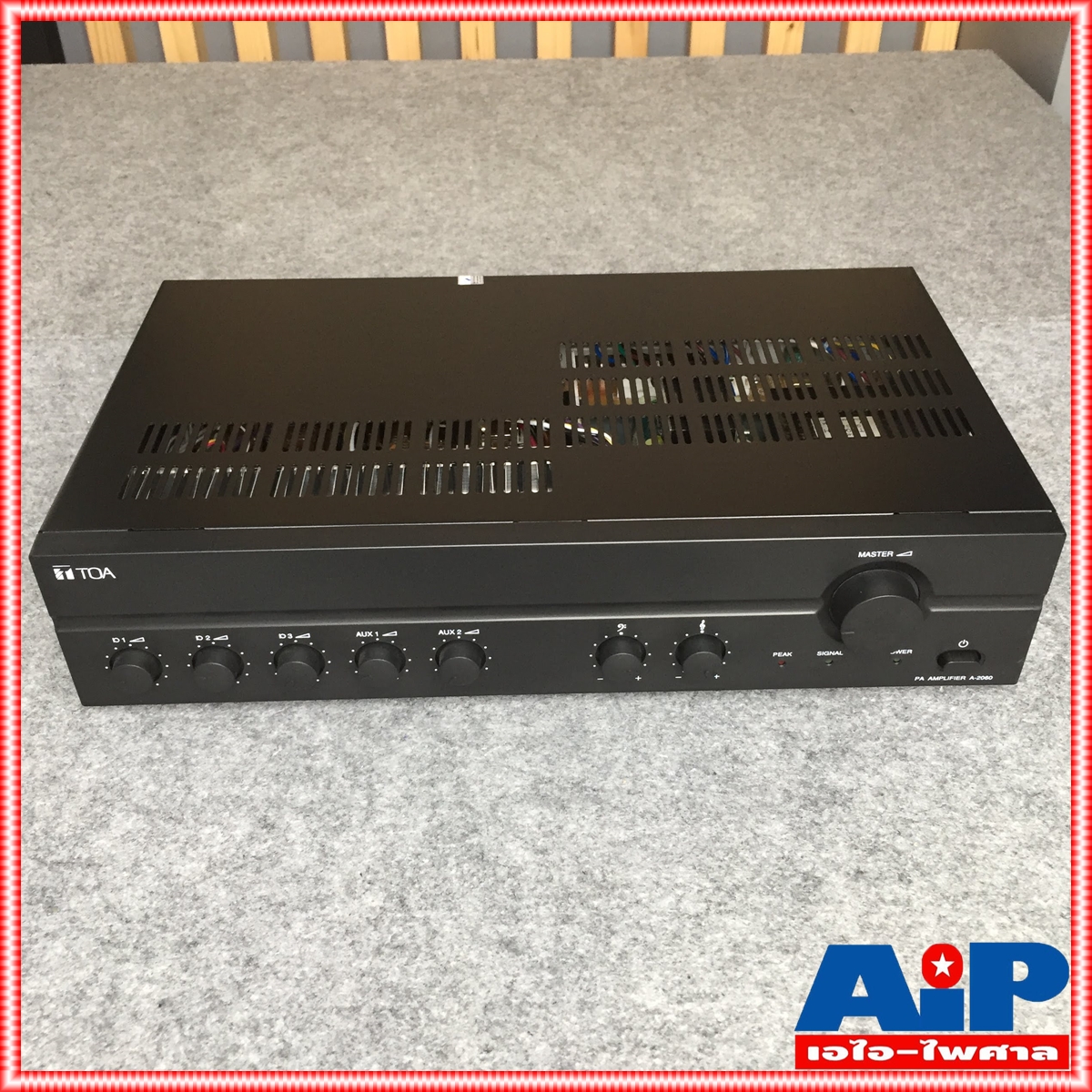 TOA A-2060H AMPLIFIER เครื่องขยายเสียง A 2060H A2060H AMP amp แอมป์ แอมป์TOA เครื่องเสียง เอไอ-ไพศาล
