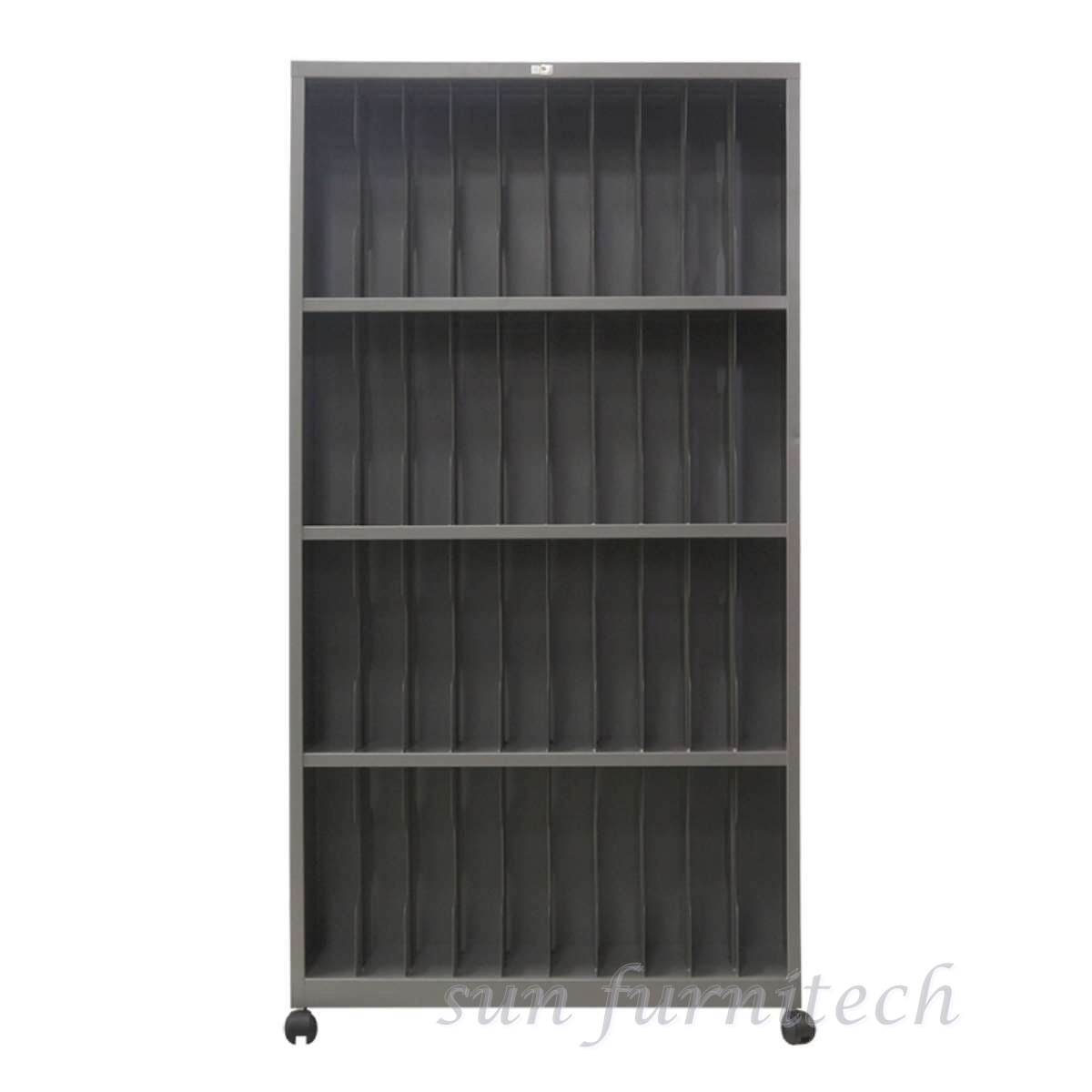 ชั้นเหล็กวางแฟ้มตั้ง 40 ช่องมีล้อเลื่อน, ชั้นวางแฟ้มตั้ง smart form รุ่น SS-37