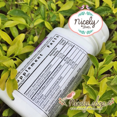 Nutrilite Menopause Ease Dietary Supplement 90 tablets หรือBlack Cohosh อาหารเสริมสำหรับผู้หญิงวัยทอง