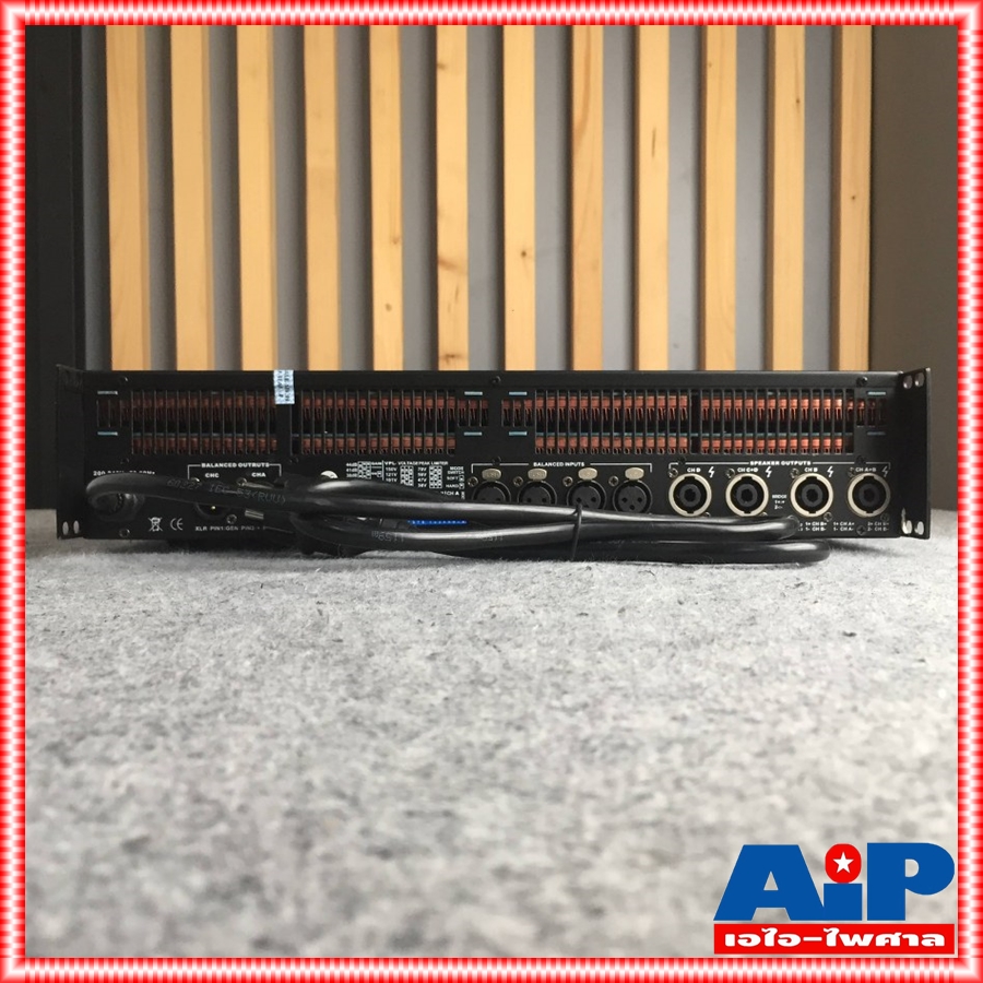 PROEUROTECH FP18000Q 4CH Poweramp เครื่องขยายเสียง เพาเวอร์แอมป์ โปรยูโรเทค FP-18000Q