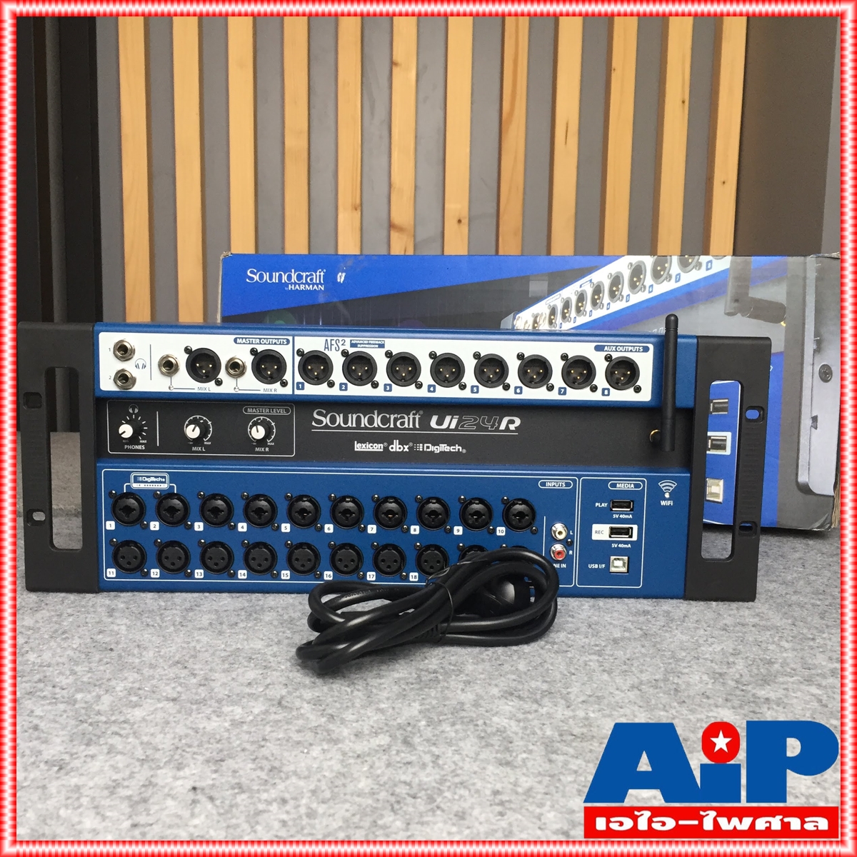 SOUNDCRAFT UI-24R Digital Mixer มิกเซอร์ มิกดิจิตอล เครื่องปรับแต่งเสียง MIX ตัวปรับแต่งเสียง เครื่องเสียง เอไอ-ไพศาล +++