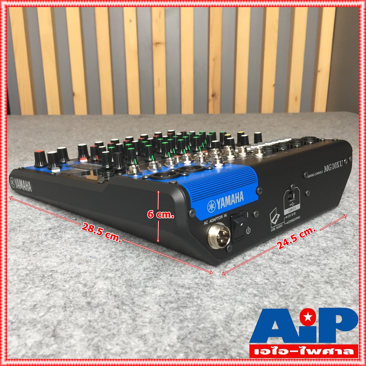 YAMAHA MG10XU MIXER รุ่น MG-10XU มิกซ์เซอร์ (ของแท้ 100% ประกัน สยามยามาฮ่า) ขนาด 10 ช่อง เอฟเฟค USB MG10 XU MG-10 MG 10 XU เอไอ-ไพศาล +++