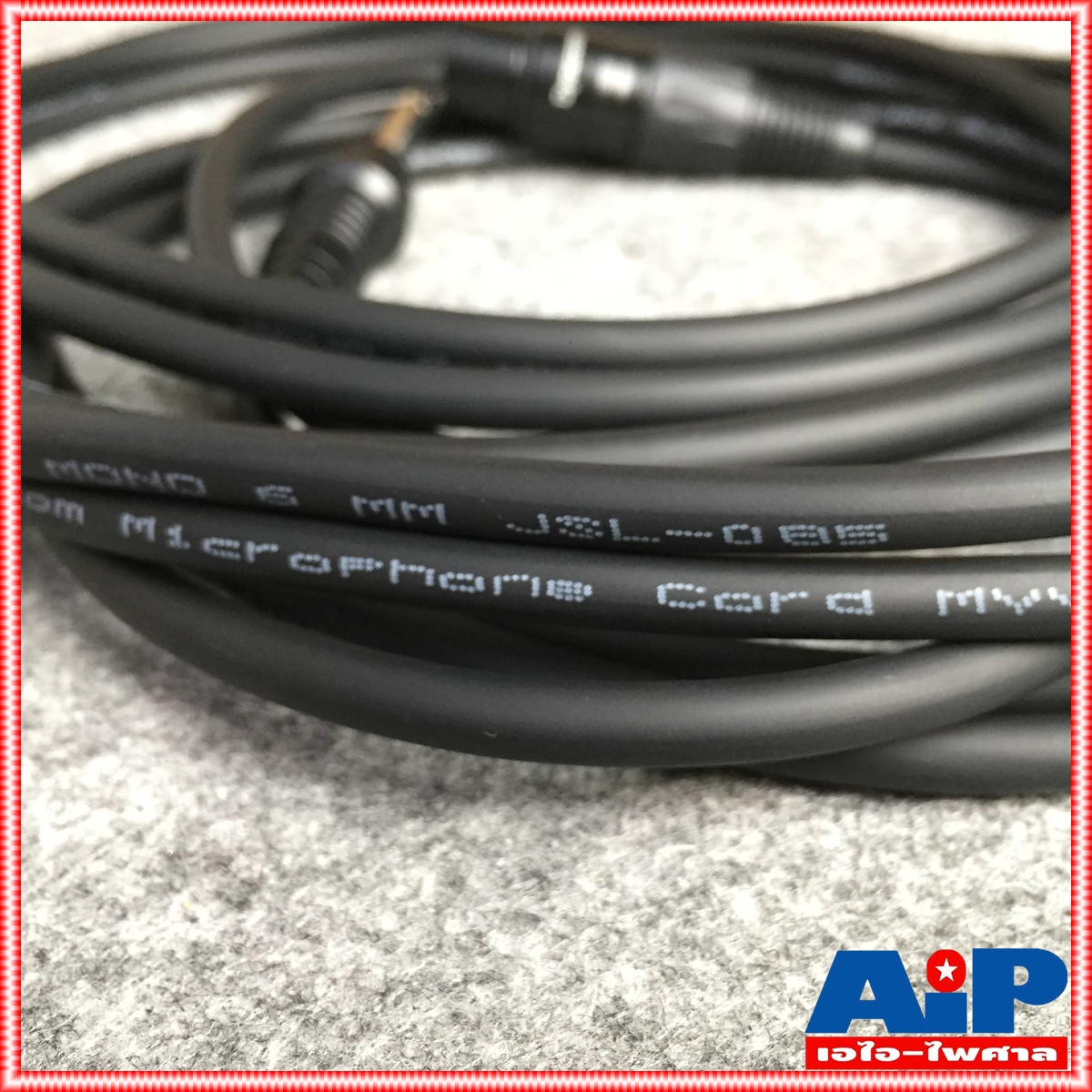 ยาว 5เมตร สายไมค์ DYNACOM J085 XLR เมีย - PHONE MONO สายสัญญาณ CANNON เมีย ออก ปลั๊กโฟน ผู้ สายต่อไมค์