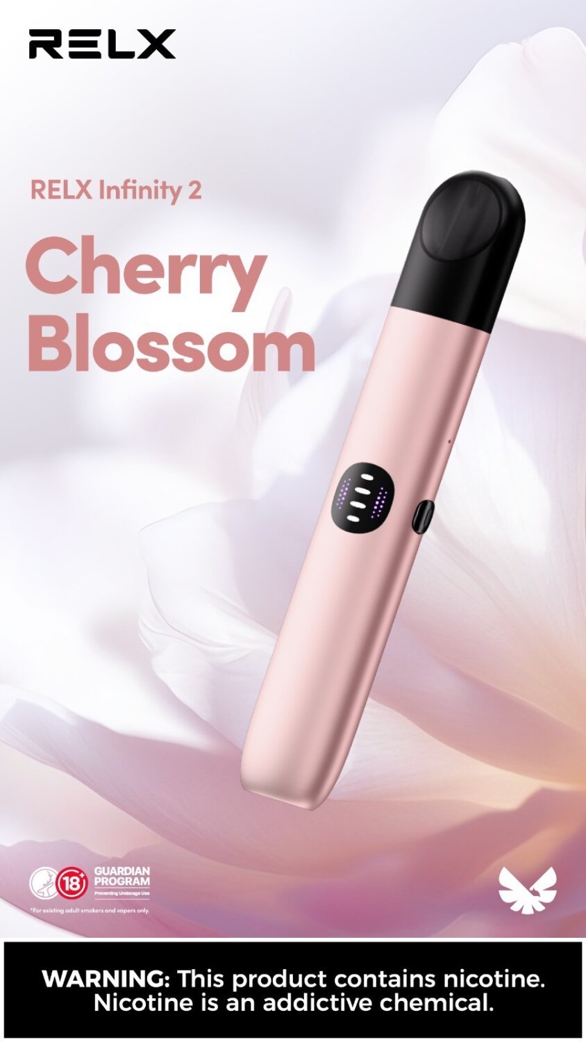 📌สุ่มแถมเคส Relx Infinity 2 Pod Device เครื่องเปล่าพร้อมสายชาร์จ 440mAh