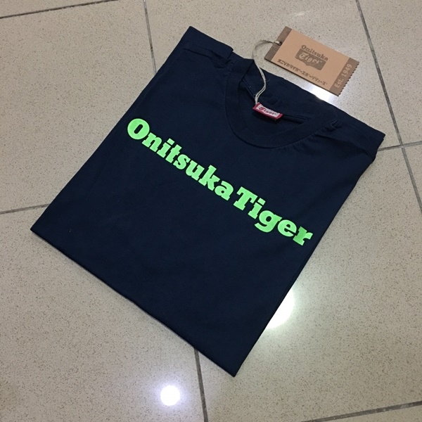 Onitsuka Tiger T-Shirt Navy (OT) ของใหม่ Sale
