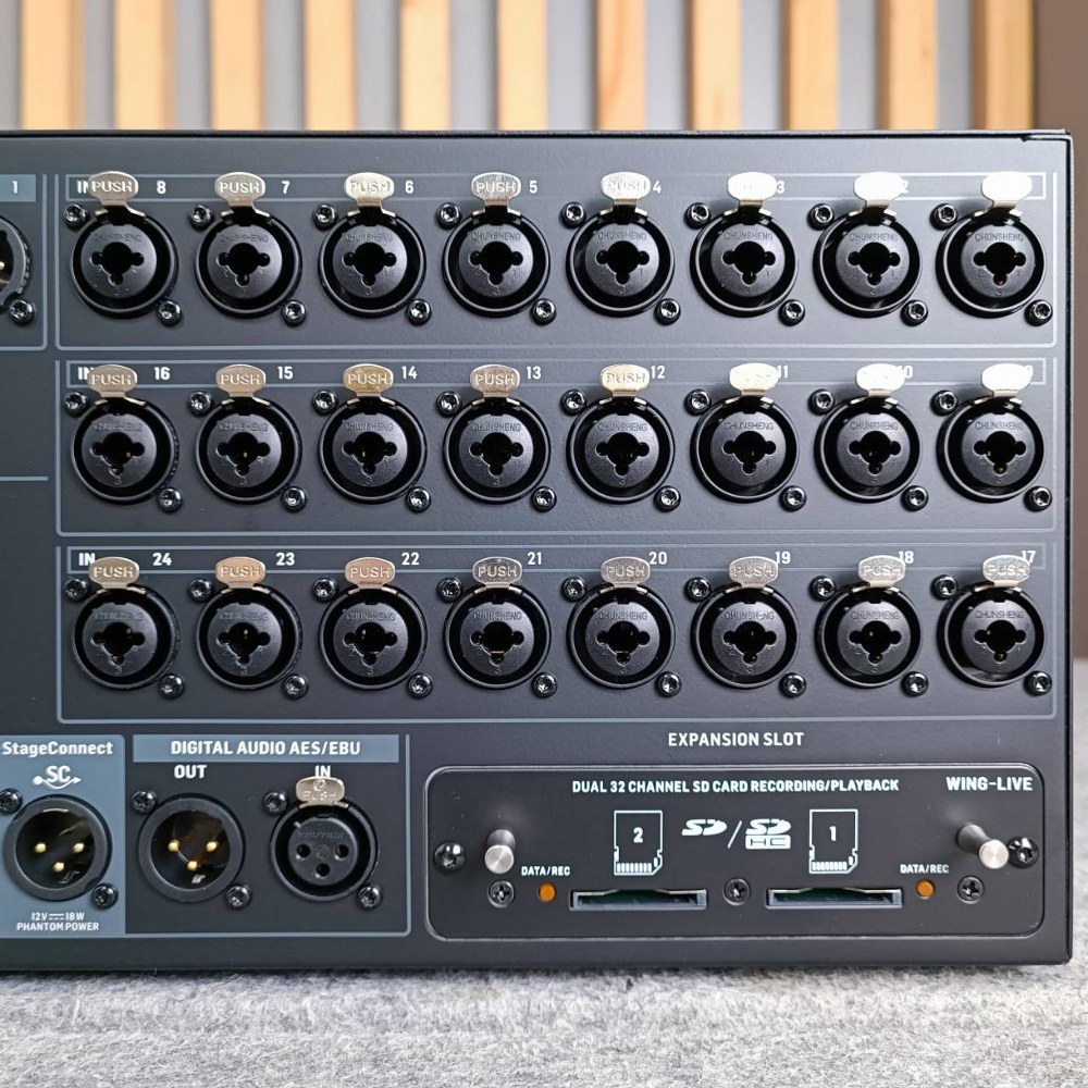BEHRINGER WING RACK mixer สีดำ มิกเซอร์ดิจิตอลแร็ค 48 แชนแนล 28 บัส WING-RACK WINGRACK เอไอ-ไพศาล