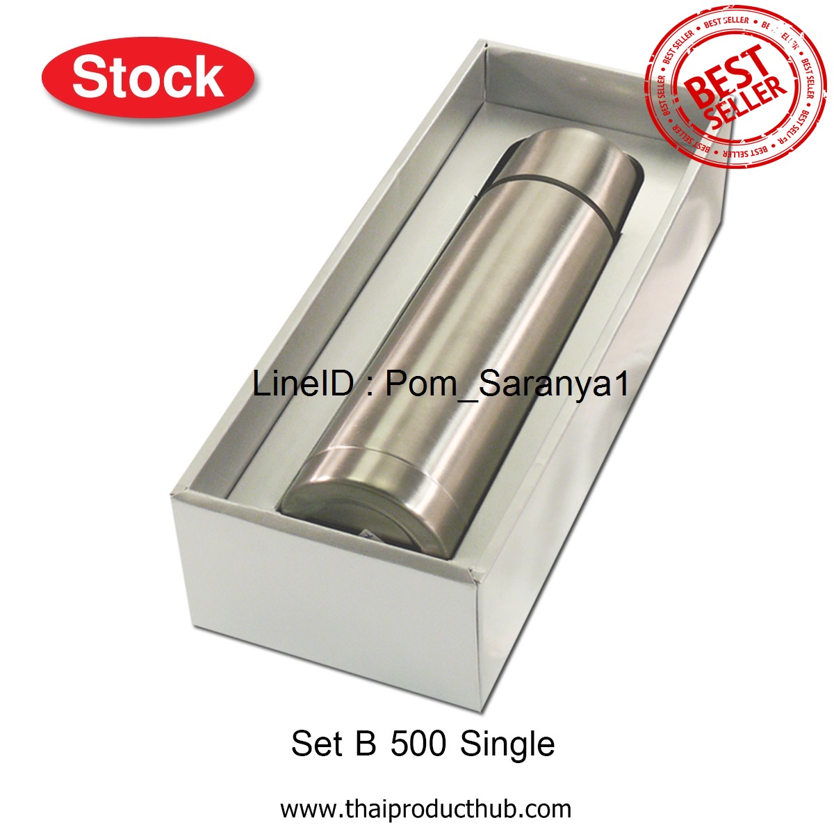 T42-085-CP-010-__กระบอกน้ําเก็บอุณหภูมิ . ของชำร่วย . ของที่ระลึก