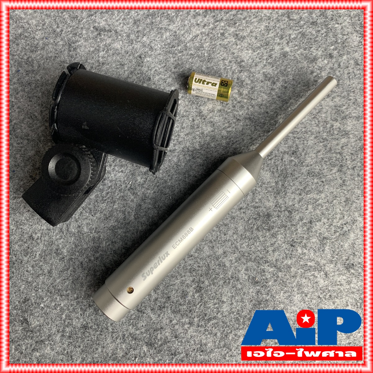 SUPERLUX ECM-888B ไมค์RTAใส่ถ่าน ไมค์RTA ECM888B ไมค์คอนเดนเซอร์ ไมค์ Mic ไมโครโพน ECM-888B ECM 888 B