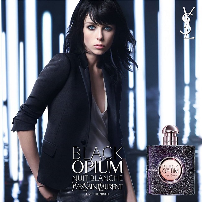 น้ำหอม แท้100% YSL Yves Saint Laurent Black Opium Nuit Blanche EDP 90 ml.