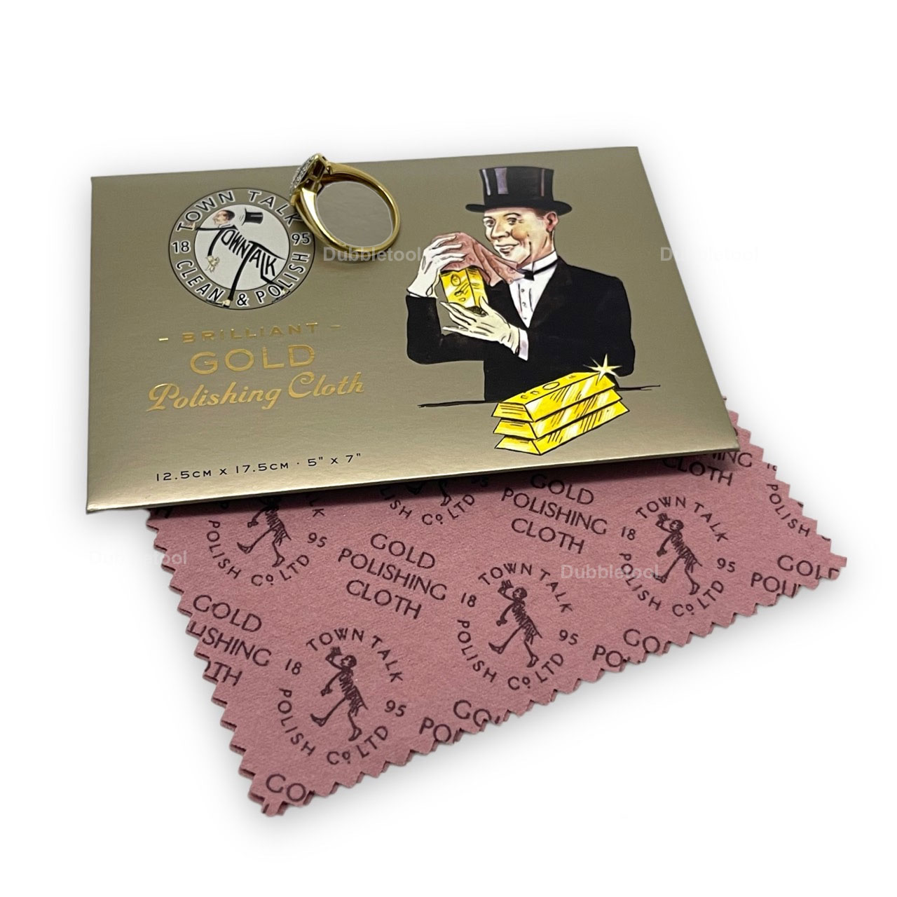 ผ้าขัดทอง ผ้าขัดเครื่องประดับ Gold Polishing Cloth สำหรับขัดทองโดยเฉพาะ แบรนด์แท้ (ใช้ขัดแพลตตินั่มและเงินได้)
