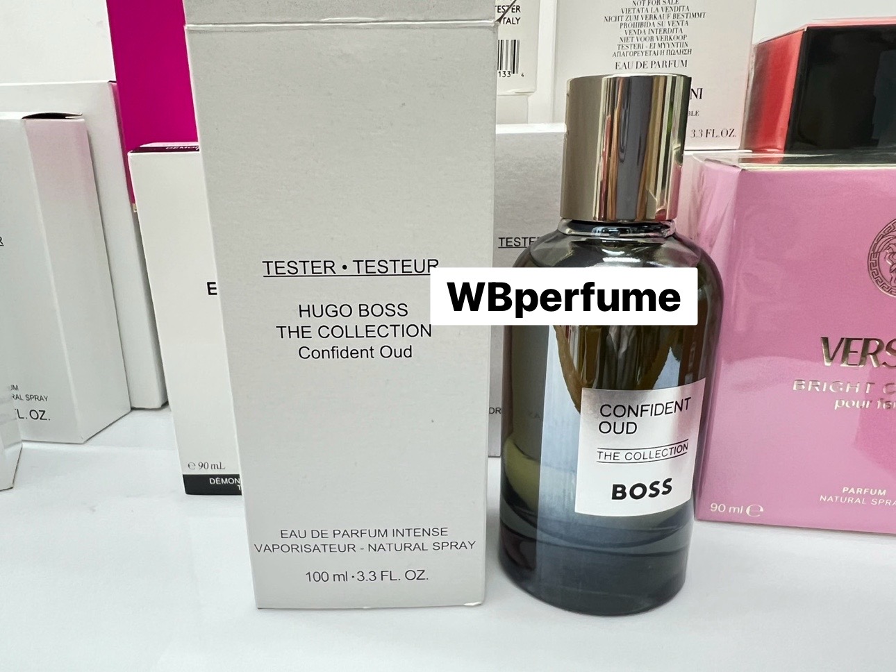 น้ำหอม Hugo boss The Collection Confident Oud edp intense 100ml Tester