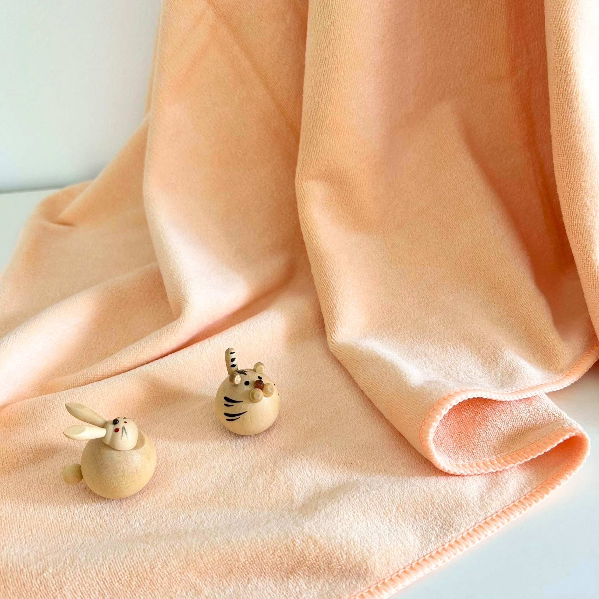 🍀HAVEN Towel Microfiber🍀ผ้าเช็ดตัว ผ้าขนหนู ไมโครไฟเบอร์ ขนาด 28*56 นิ้ว HAVEN แท้💯Mc Sweet : Orange