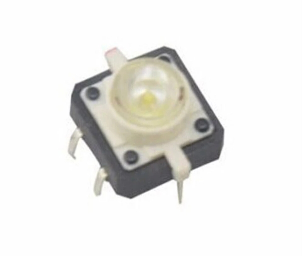 Tactile Push Button Switch Momentary Tact 12X12mm With LED Lights 12x12 mm
