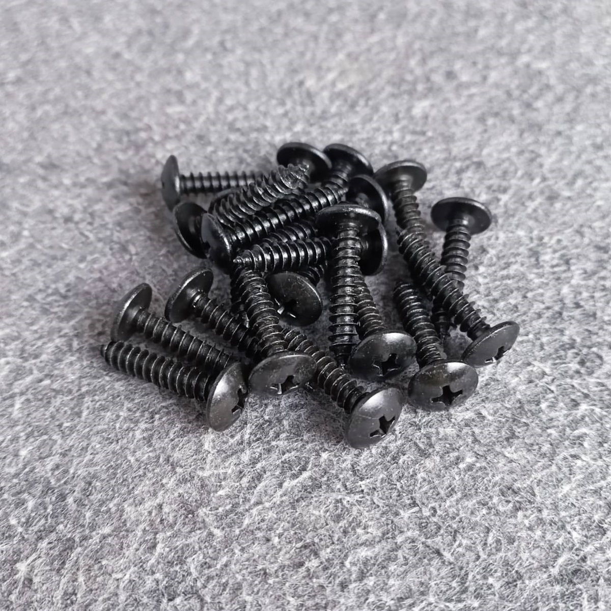 ถุง20ตัว สกรูTHดำ 10X1" น็อตประกอบตู้ลำโพง สกรูเกลียวปล่อย น็อต1นิ้ว น็อตเกลียวปล่อย สกรูหัวกลม น็อตหัวกลมดำ เอไอ-ไพศาล