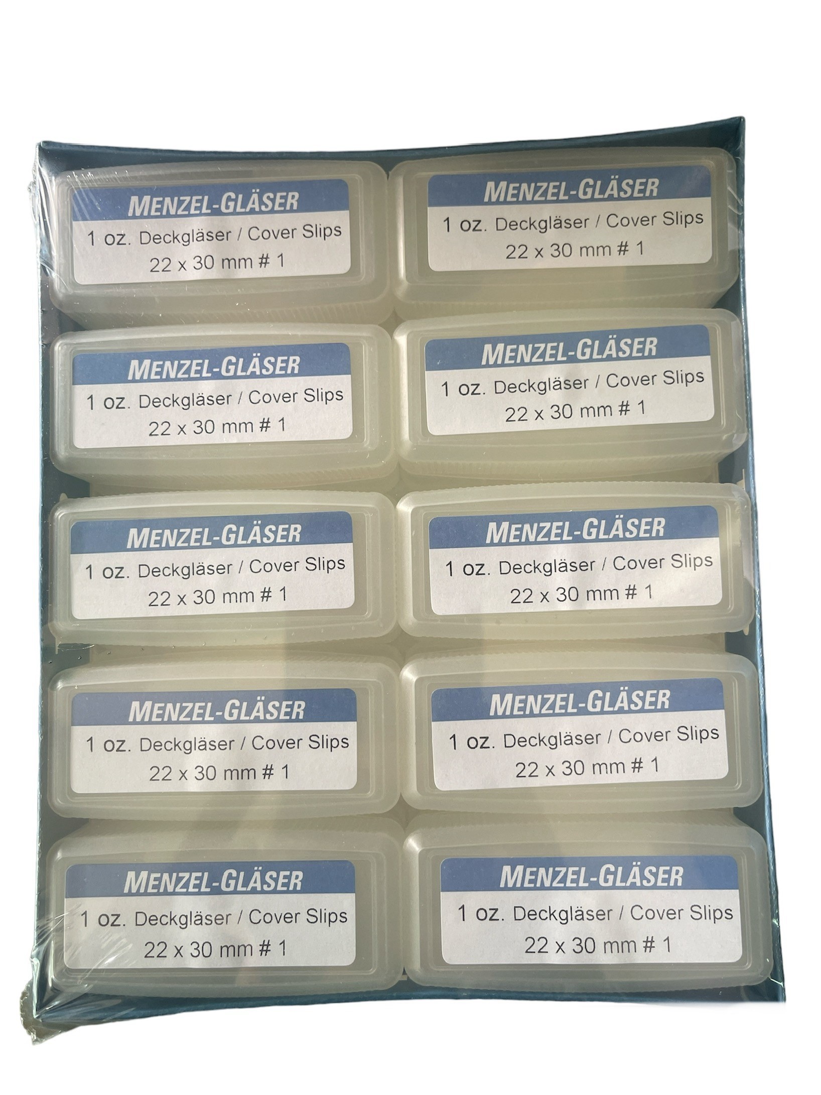 Cover Glass microscope กระจกปิดสไลด์