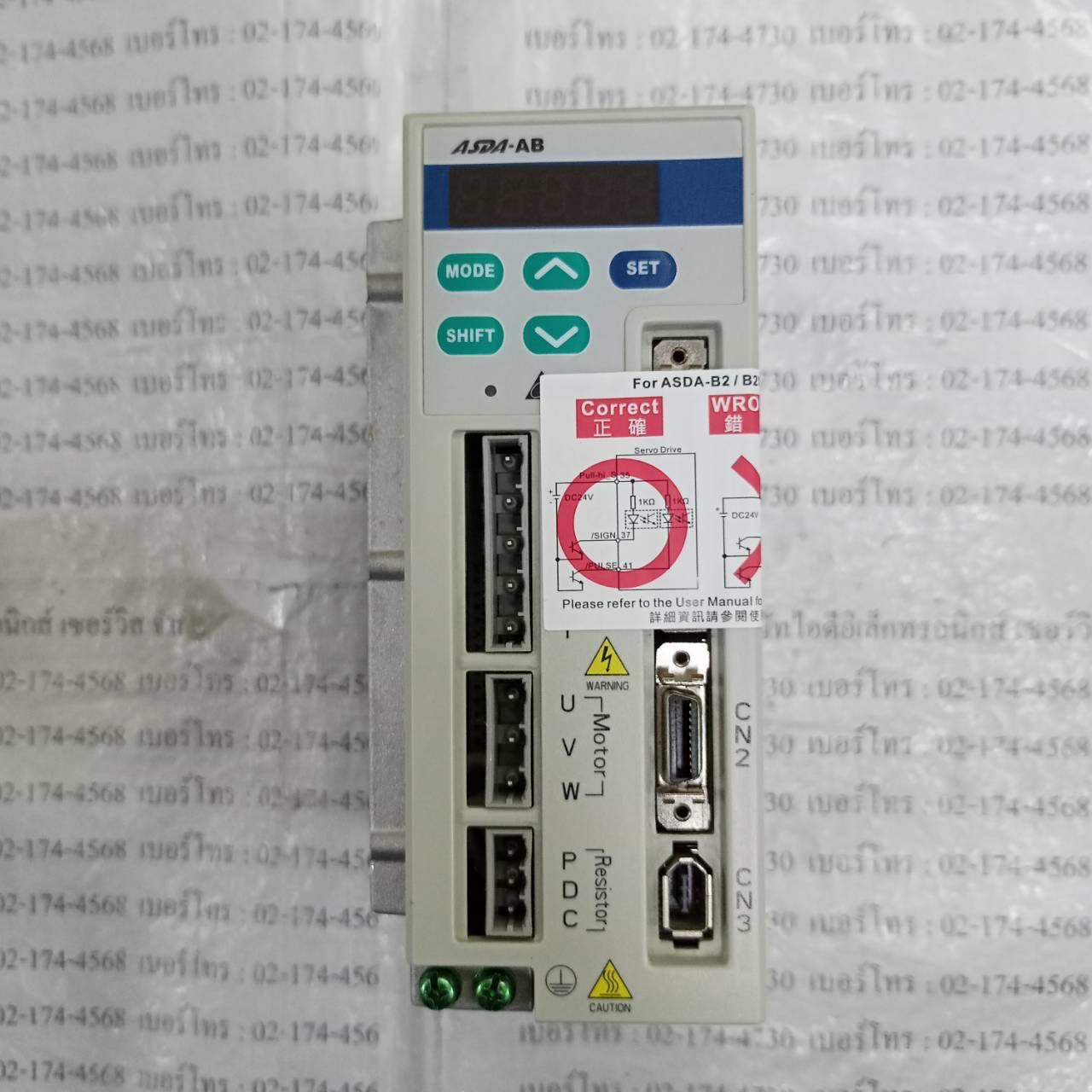ASD-A0421-AB SERVO DRIVE "DELTA"
