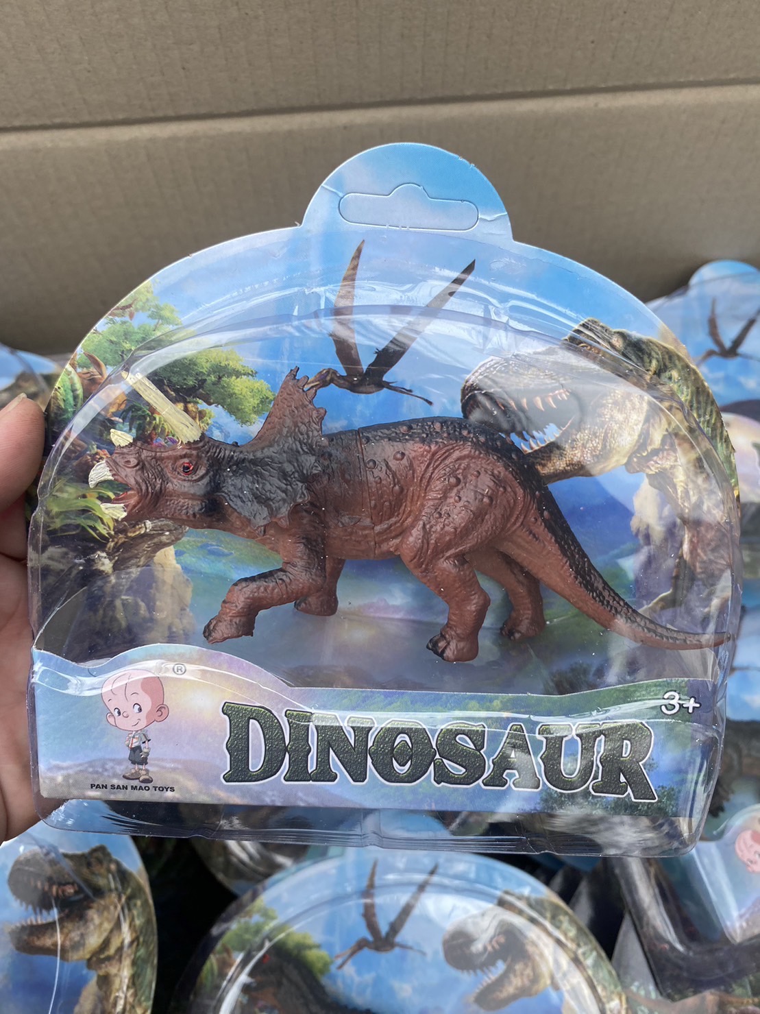 929-102 ของเล่นเด็กโมเดลไดโนเสาร์เล่นมือ ไดโนเสาร์ของเล่น ปลีกแพ็คละ (ของหมด)