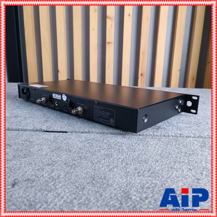 PROEUROTECH Q-5 ไมค์ลอย UHF รุ่นใหม่ ปรับความถี่ได้ ความถี่ใหม่ เครื่องรับเล็ก มีกระเป๋า โปรยูโรเทค Q 5 Q5 เอไอ-ไพศาล