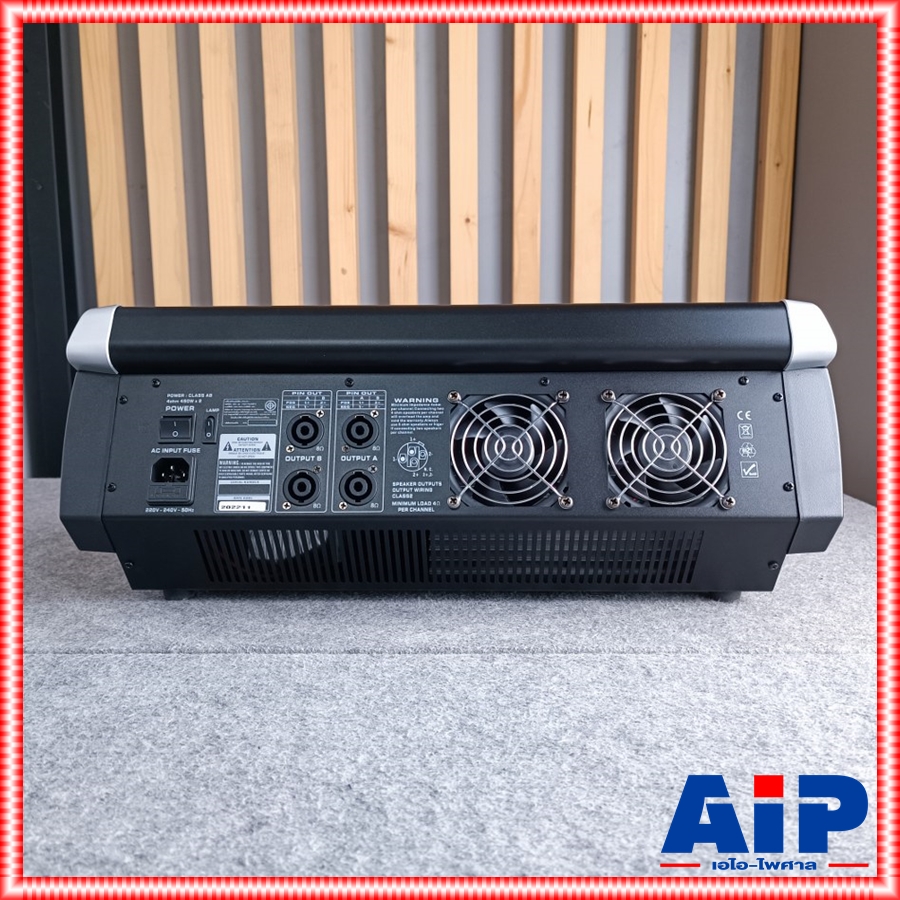 PROEUROTECH PMX-P6450FX POWERMIXER+บูลทูส เพาเวอร์มิกเซอร์ รุ่นใหม่ โปรยูโรเทค 6 ช่อง 450 วัตต์ PMX P6450 FX PMXP6450FX เอไอ-ไพศาล