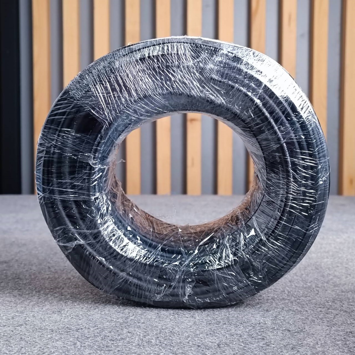 สีดำ ขด50เมตร CM สายไมค์สเตอริโอ 6mm M2-2323 สายไมค์ST 23AWG M2 2323 สายสัญญาณ ST สายไมค์CM สายไมค์ 6mm เอไอ-ไพศาล