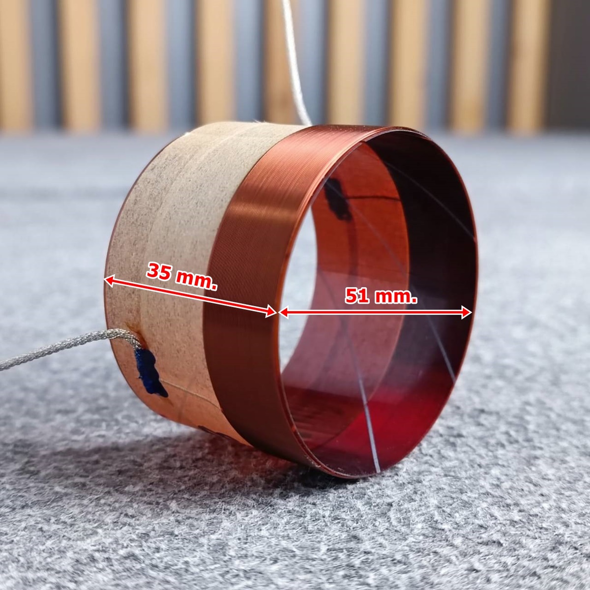 วอยซ์ทุ้มDE ACOUSTIC KJ-8 / PD-8 VOICE วอยซ์ลำโพง วอยซ์เสียงทุ้ม อะไหล่ลำโพง เอไอ-ไพศาล