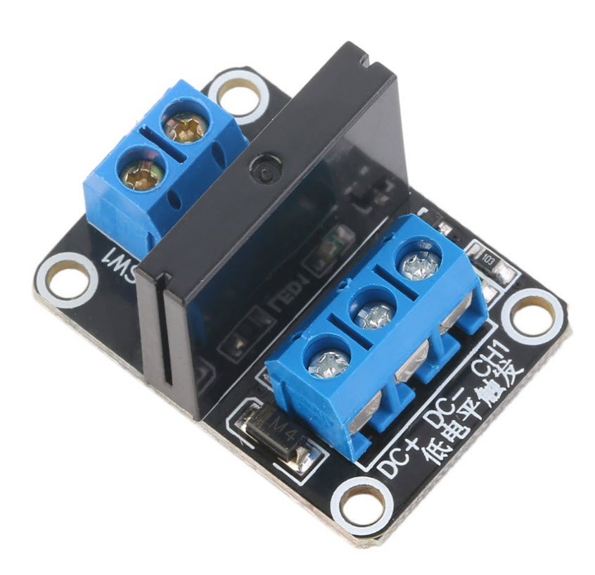 5V 1 Channel OMRON SSR High Level Solid State Relay Module 250V 2A For ...
