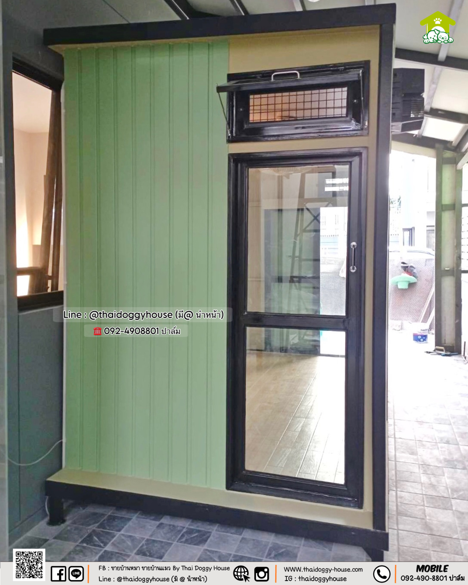 🏡💚 บ้านหมา บ้านแมว 𝐓𝐡𝐚𝐢 𝐝𝐨𝐠𝐠𝐲 𝐡𝐨𝐮𝐬𝐞 𝐁𝐨𝐱 𝐒𝐭𝐲𝐥𝐞