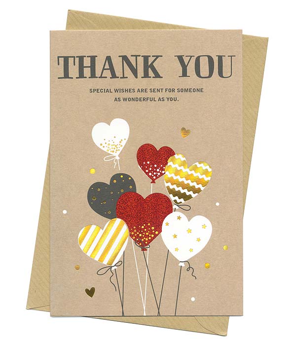 การ์ดขอบคุณ Thank You