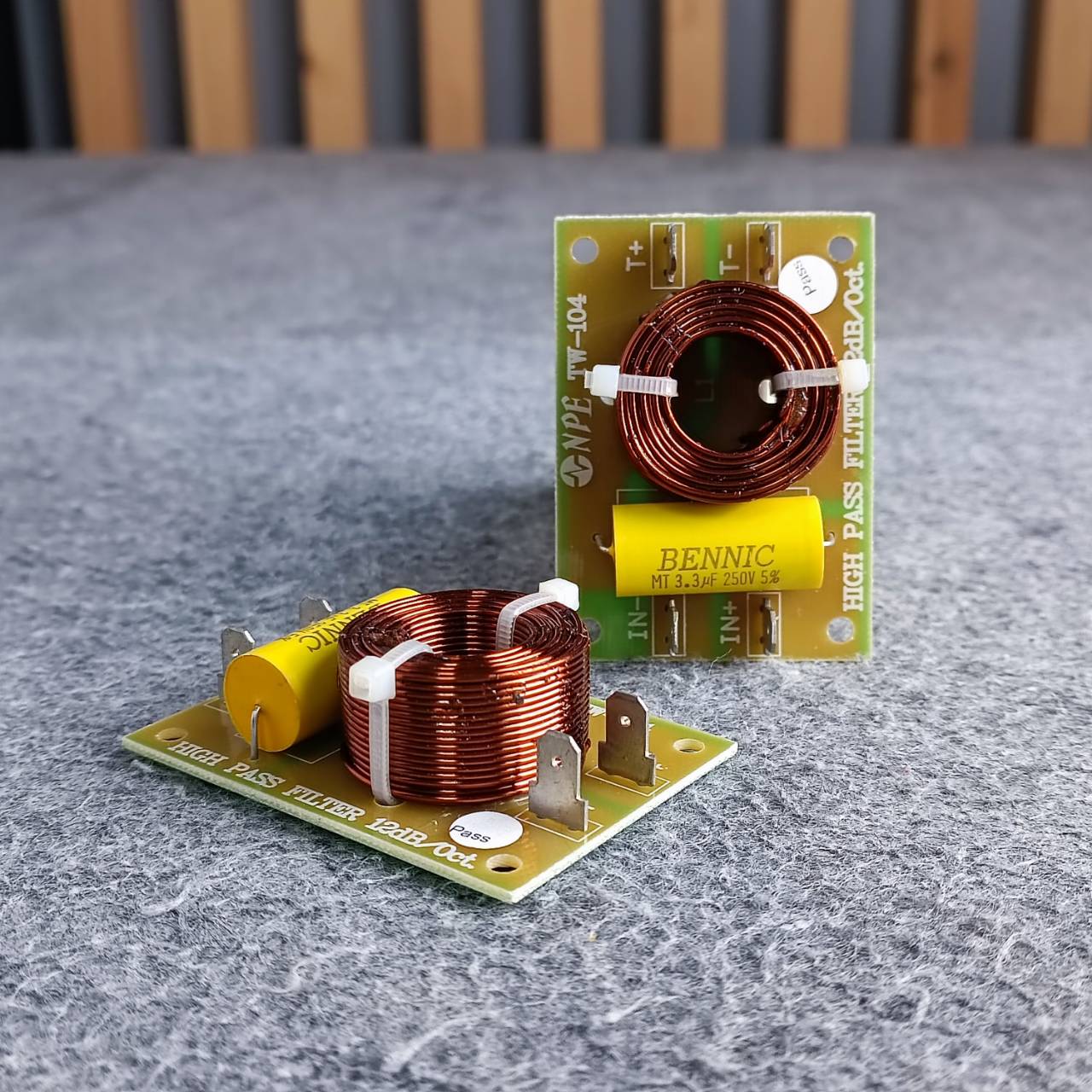 แพ็ค2อัน NPE TW104 NETWORK 4KHZ เน็ตเวิร์คลำโพง TW-104 เน็ตเวิร์ค TW 104 เน็ตเวิร์คเสียงแหลม ตัวกรองเสียงแหลม